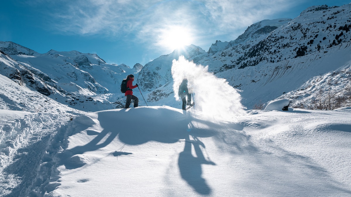 Schneeschuhlaufen