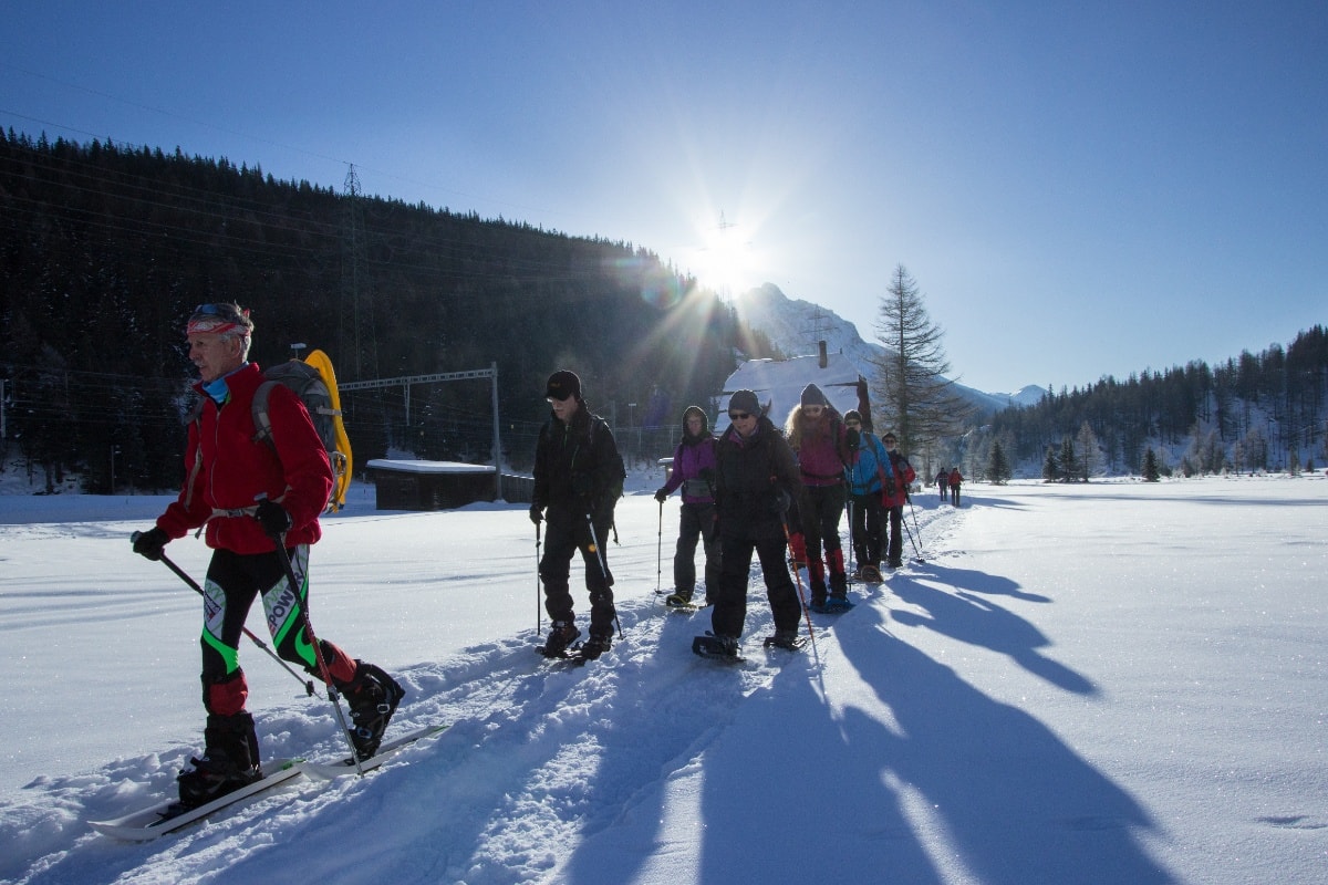 Schneeschuhwanderung Cavaglia