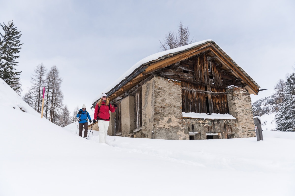 Schneeschuhtrail Muotta da Güvè (SchweizMobil Route 561)