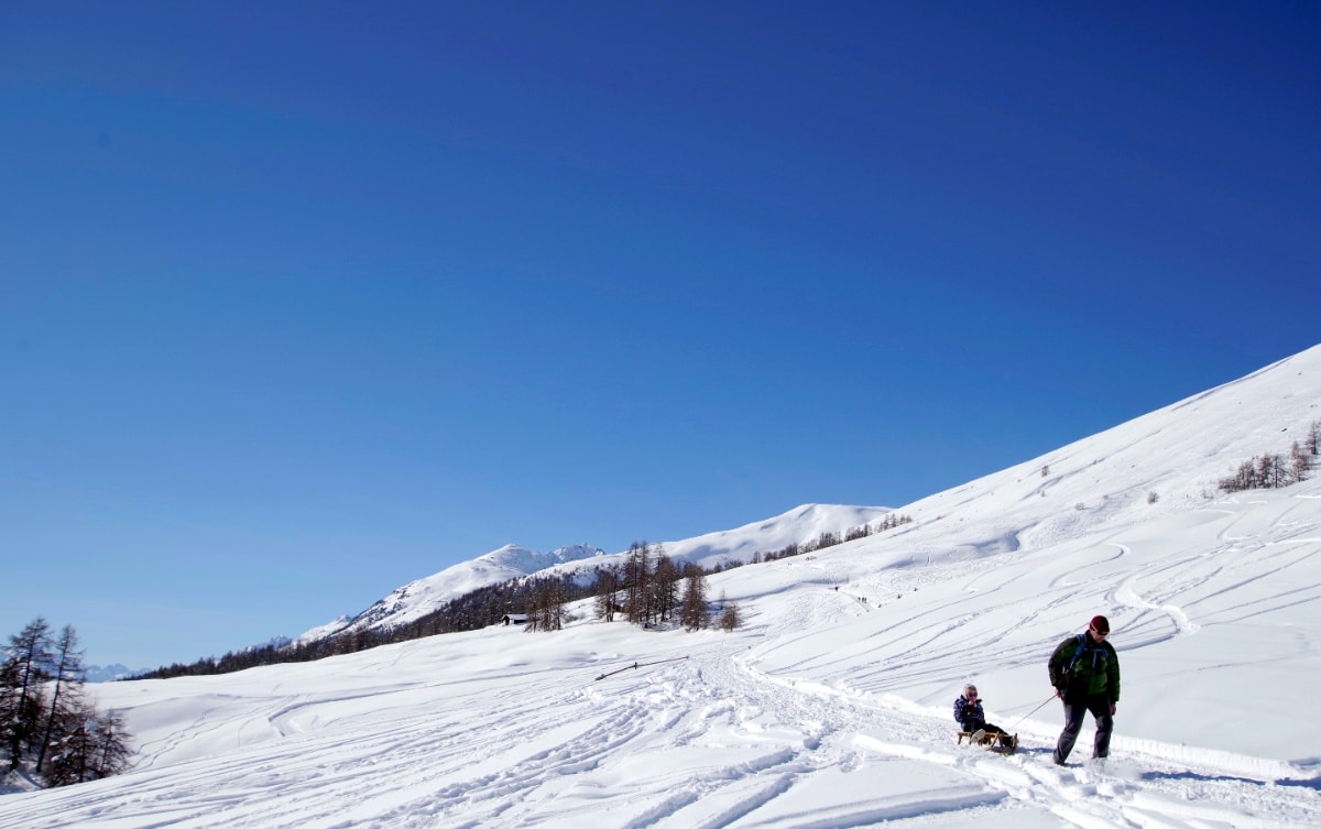 Schneeschuhtrail Zuoz Pizzet - Alp Es-cha Dadour