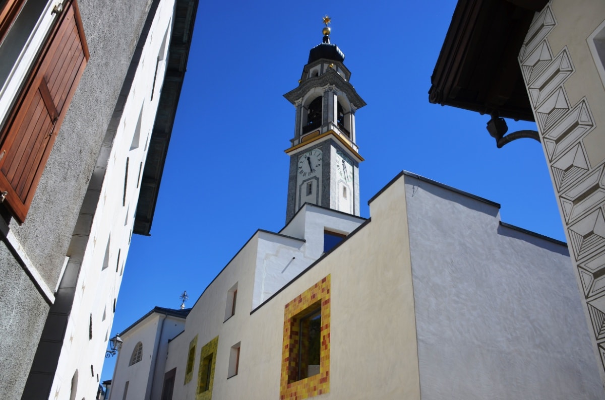 Samedan architecture route (SmarTrail)